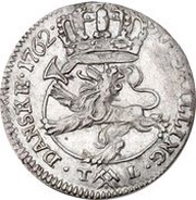 2 Skilling - Frederik V reverse image