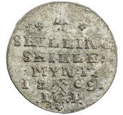 4 Skilling - Frederik VI reverse image