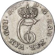 8 Skilling - Christian VII obverse image