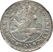 24 Skilling - Frederik V, Norway, 1746-1763 reverse image