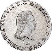 ⅓ Speciedaler - Christian VII obverse image