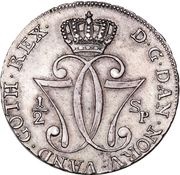 ½ Speciedaler - Christian VII obverse image