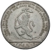 1 Reisedaler - Frederik V Royal visit, Norway, 1749 reverse image