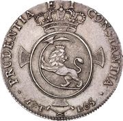 1 Speciedaler - Frederik V, Norway, 1765 reverse image
