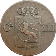 1 Skilling - Carl XIII obverse image