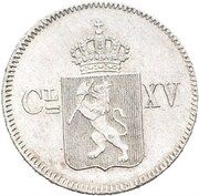 3 Skilling - Carl XV obverse image