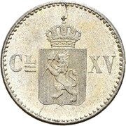 4 Skilling - Carl XV obverse image