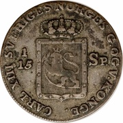 8 Skilling - Carl XIII obverse image
