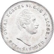 12 Skilling - Oscar I obverse image
