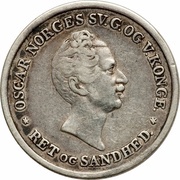 24 Skilling - Oscar I obverse image