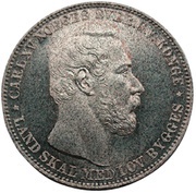 ½ Speciedaler - Carl XV obverse image