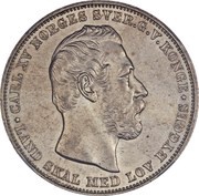 1 Speciedaler - Carl XV obverse image