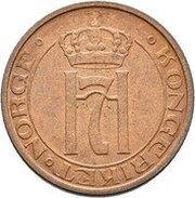 2 Øre - Haakon VII obverse image