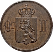 5 Øre - Oscar II obverse image