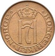 5 Øre - Haakon VII obverse image