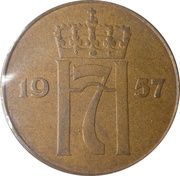 5 Øre - Haakon VII obverse image