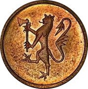 5 Øre - Olav V Trial strike obverse image