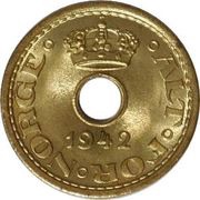 10 Øre - Haakon VII WW2 Exile Coinage obverse image