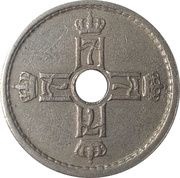 25 Øre - Haakon VII obverse image