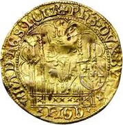 ½ Gold Écu "Klinkaart" - Philip the Good obverse image