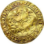 ½ Gold Écu "Klinkaart" - Philip the Good, Belgium, 1426 reverse image