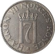 50 Øre - Haakon VII obverse image
