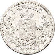1 Krone / 30 Skilling - Oscar II reverse image
