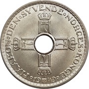 1 Krone - Haakon VII obverse image
