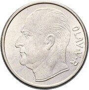 1 Krone - Olav V obverse image