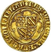 ¼ Noble - Philip the Bold obverse image