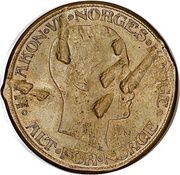 5 Kroner - Haakon VII Pattern obverse image