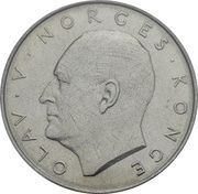 5 Kroner - Olav V Pattern obverse image