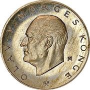 5 Kroner - Olav V Trial strike obverse image