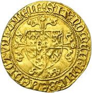 ½ Rider - Philip the Good, Belgium, 1434-1440 reverse image