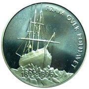 5 Kroner - Harald V Return of Nansen from the Arctic, Norway, 1996 reverse image