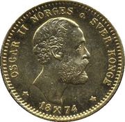 10 Kroner / 2½ Speciedaler - Oscar II obverse image