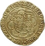 ½ Guilder "Burgundian" - Charles the Bold, Belgium, 1467-1474 reverse image