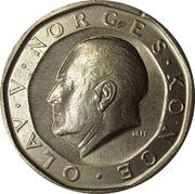 10 Kroner - Olav V obverse image