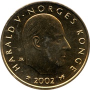 20 Kroner - Harald V Niels Henrik Abel obverse image