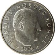 20 Kroner - Harald V Henrik Ibsen obverse image