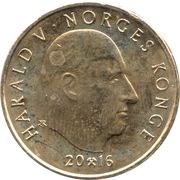 20 Kroner - Harald V Norges Bank Bicentenary obverse image