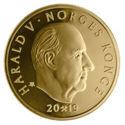 20 Kroner - Harald V Gustav Vigeland obverse image