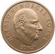 20 Kroner - Harald V Hans Nielsen Hauge obverse image