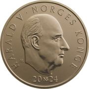 20 Kroner - Harald V National legal code of Magnus VI Lagabøte obverse image