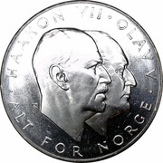 25 Kroner - Olav V Liberation obverse image