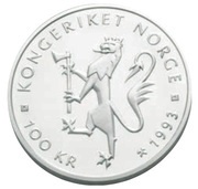 100 Kroner World Cycling Championships obverse image