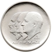 100 Kroner - Harald V Dissolution of the Union obverse image