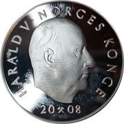 200 Kroner - Harald V Henrik Wergeland obverse image