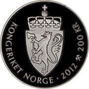 200 Kroner - Harald V King and Queen reverse image