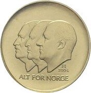 1500 Kroner - Harald V Dissolution of the Union obverse image